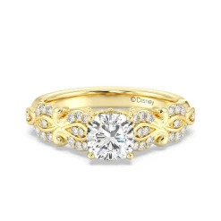 Enchanted Star Lab Grown Diamond Cinderella Carriage Engagement Ring