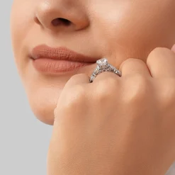 Enchanted Star Lab Grown Diamond Cinderella Carriage Engagement Ring