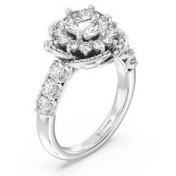 Enchanted Star Lab Grown Diamond Belle Rose Engagement Ring