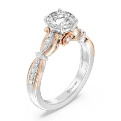 Enchanted Star Lab Grown Diamond 14K Gold Belle Ballroom Engagement Ring