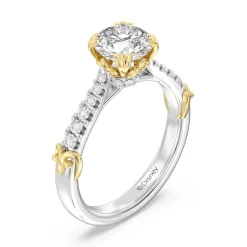 Enchanted Star Lab Grown Diamond 14K Gold Aurora Engagement Ring