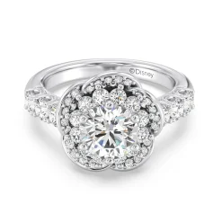 Enchanted Star Lab Grown Diamond Belle Rose Engagement Ring