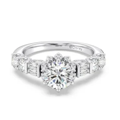 Enchanted Star Lab Grown Diamond 14K Gold Cinderella Engagement Ring