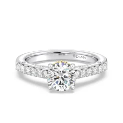 Enchanted Star Lab Grown Diamond 14K Gold Ariel Filigree Engagement Ring