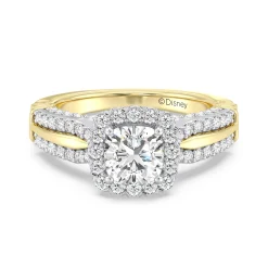 Enchanted Star Lab Grown Diamond Aurora Crown Engagement Ring
