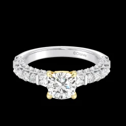 Enchanted Star Lab Grown Diamond 14K Gold Aurora Crown Engagement Ring
