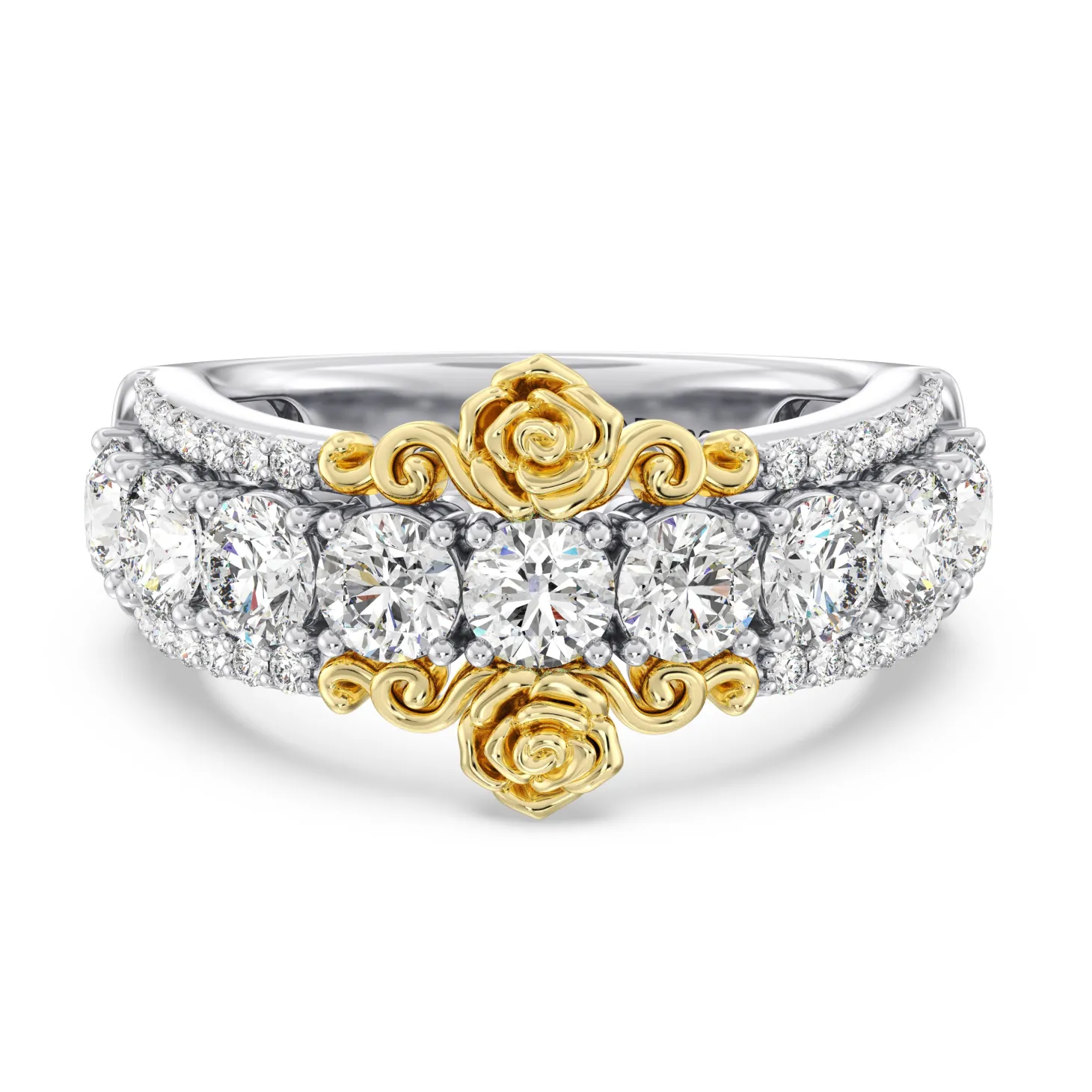 Enchanted Star Lab Grown Diamond Belle Anniversary Band