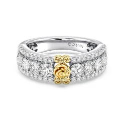 Enchanted Star Lab Grown Diamonds Belle Rose Anniversary Band