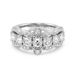 Enchanted Star Lab Grown Diamonds Cinderella Anniversary Band
