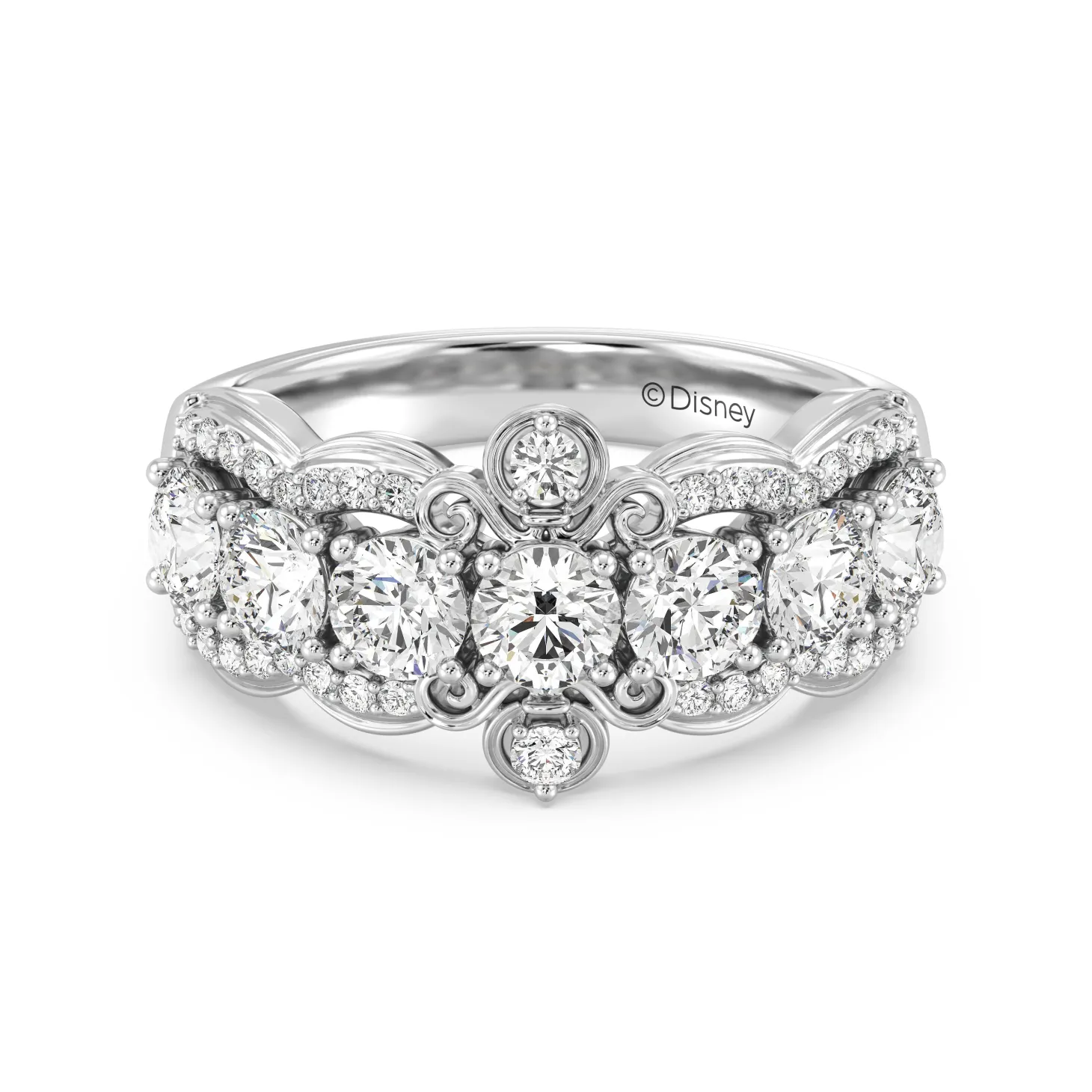 Enchanted Star Lab Grown Diamonds Cinderella Anniversary Band