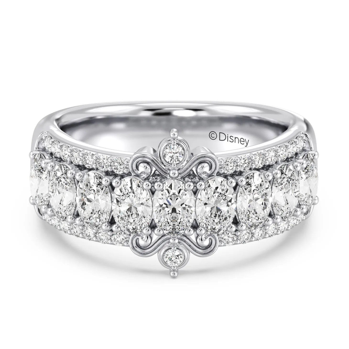 Enchanted Star Lab Grown Diamonds Cinderella Anniversary Band