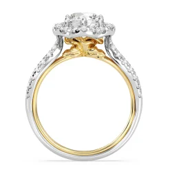 Enchanted Star Lab Grown Diamond 14K Gold Belle Engagement Ring