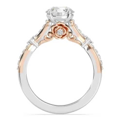 Enchanted Star Lab Grown Diamond 14K Gold Belle Ballroom Engagement Ring