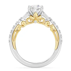 Enchanted Star Lab Grown Diamond 14K Gold Rapunzel Engagement Ring