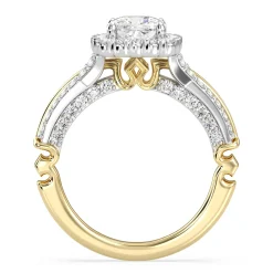 Enchanted Star Lab Grown Diamond Aurora Crown Engagement Ring