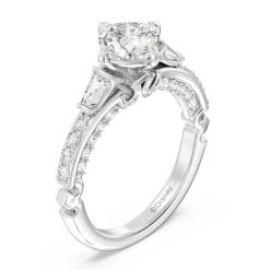 Enchanted Star Lab Grown Diamond 14K Gold Aurora Crown Engagement Ring
