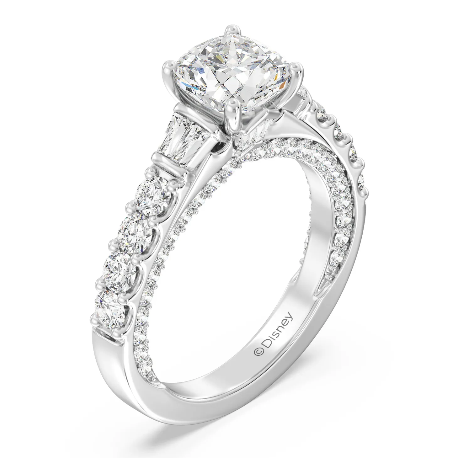 Enchanted Star Lab Grown Diamond 14k Gold Aurora Engagement Ring