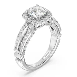 Enchanted Star Lab Grown Diamond Aurora Crown Engagement Ring