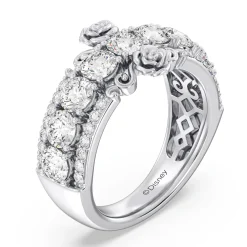 Enchanted Star Lab Grown Diamond Belle Anniversary Band