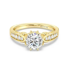 Enchanted Star Lab Grown Diamond Cinderella Engagement Ring