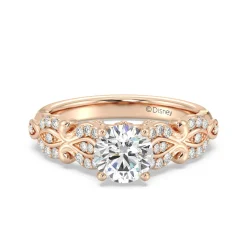 Enchanted Star Lab Grown Diamond Cinderella Carriage Engagement Ring