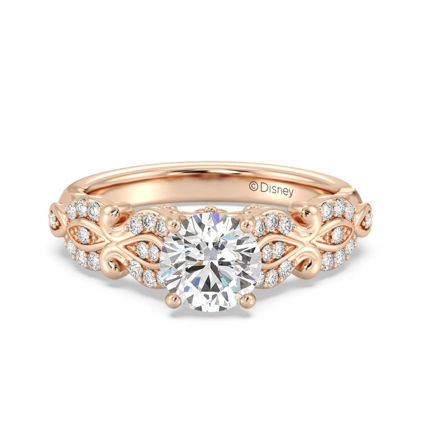 Enchanted Star Lab Grown Diamond Cinderella Carriage Engagement Ring
