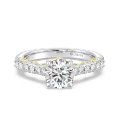 Enchanted Star Lab Grown Diamond 14K Gold Belle Rose Engagement Ring