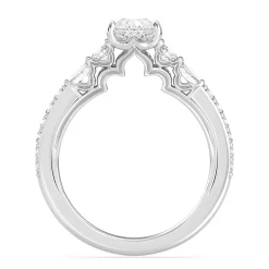 Enchanted Star Lab Grown Diamond 14K Gold Jasmine Three Prong Engagement Ring
