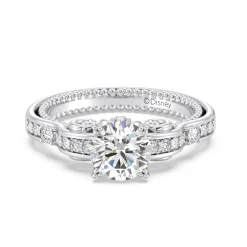 Enchanted Star Lab Grown Diamond 14K Gold Cinderella Carriage Engagement Ring