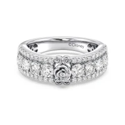 Enchanted Star Lab Grown Diamonds Belle Rose Anniversary Band