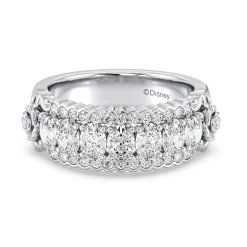 Enchanted Star Lab Grown Diamonds Belle Rose Anniversary Band
