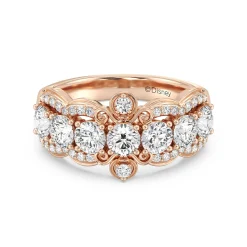Enchanted Star Lab Grown Diamonds Cinderella Anniversary Band