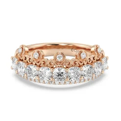 Enchanted Star Lab Grown Diamonds Cinderella Anniversary Band