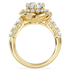 Enchanted Star Lab Grown Diamond Belle Rose Engagement Ring