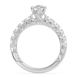 Enchanted Star Lab Grown Diamond 14K Gold Sleeping Beauty 65th Anniversary Celebration Aurora Engagement Ring