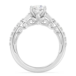 Enchanted Star Lab Grown Diamond 14K Gold Rapunzel Engagement Ring