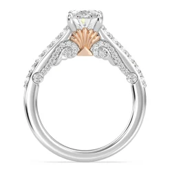 Enchanted Star Lab Grown Diamond 14K Gold Ariel Filigree Engagement Ring