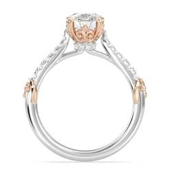 Enchanted Star Lab Grown Diamond 14K Gold Aurora Engagement Ring
