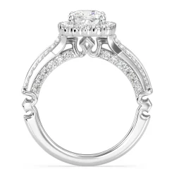 Enchanted Star Lab Grown Diamond Aurora Crown Engagement Ring