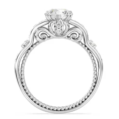 Enchanted Star Lab Grown Diamond 14K Gold Cinderella Carriage Engagement Ring
