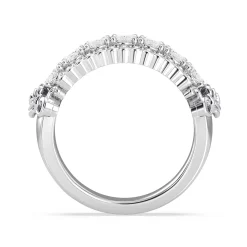 Enchanted Star Lab Grown Diamonds Belle Rose Anniversary Band