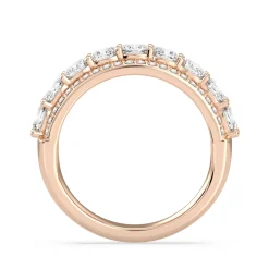 Enchanted Star Lab Grown Diamonds Cinderella Anniversary Band