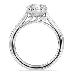 Enchanted Star Lab Grown Diamond Belle Rose Engagement Ring