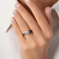 Enchanted Star Lab Grown Diamond 14K Gold Ursula Engagement Ring