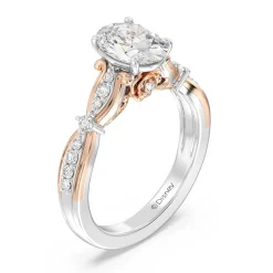Enchanted Star Lab Grown Diamond 14K Gold Belle Ballroom Engagement Ring