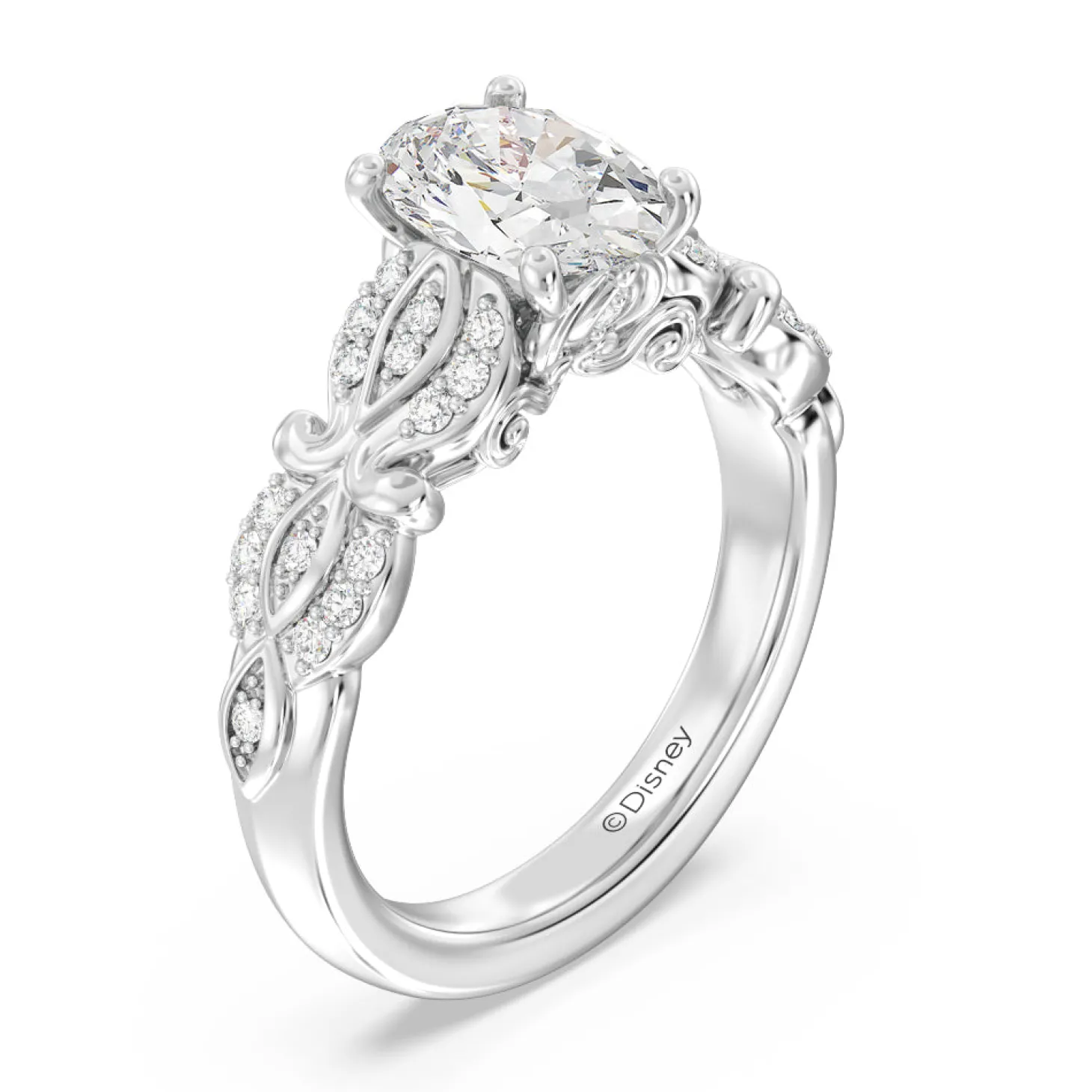 Enchanted Star Lab Grown Diamond Cinderella Carriage Engagement Ring